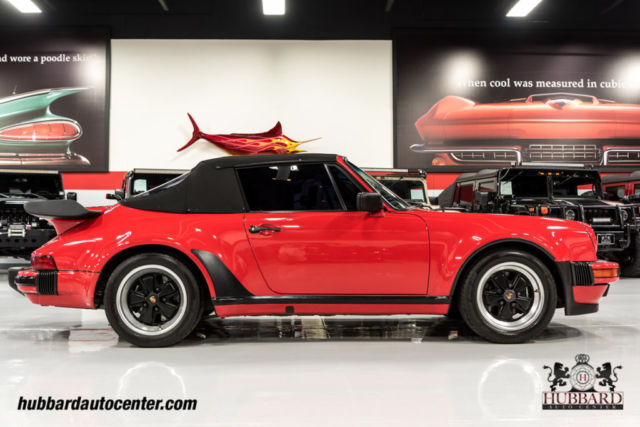 1986 Porsche 911 Rare M491 (turbo look) cabriolet, 1-owner, 1 of on - photo 9