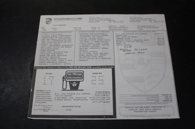 1986 Porsche 911 - photo 7