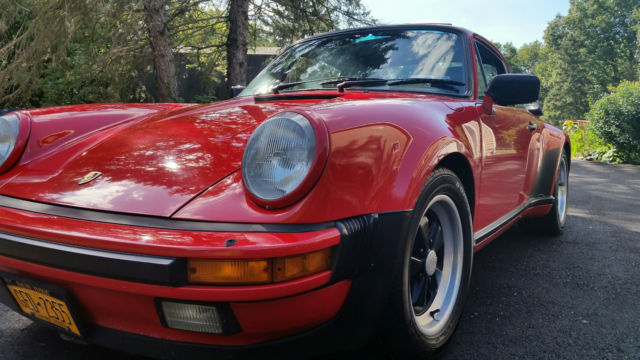 1986 Porsche 911/930 Turbo Carrera Coupe 2-Door 3.3L factory widebody 1986 Porsche 911