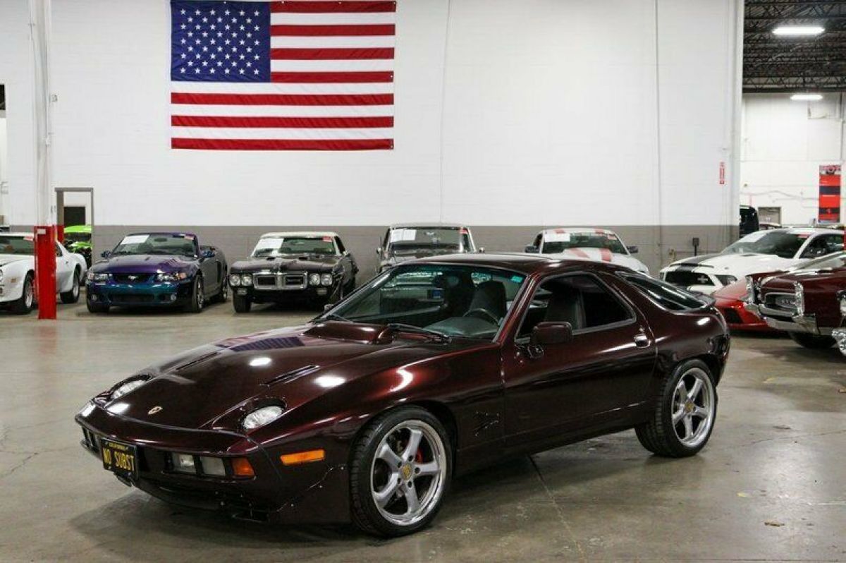 1986 Porsche 928 92737 Miles Dark Red 5.0L V8 Automatic 1986 Porsche 928