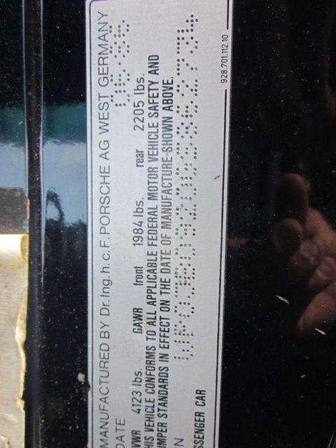 1986 Porsche 928 - photo 5