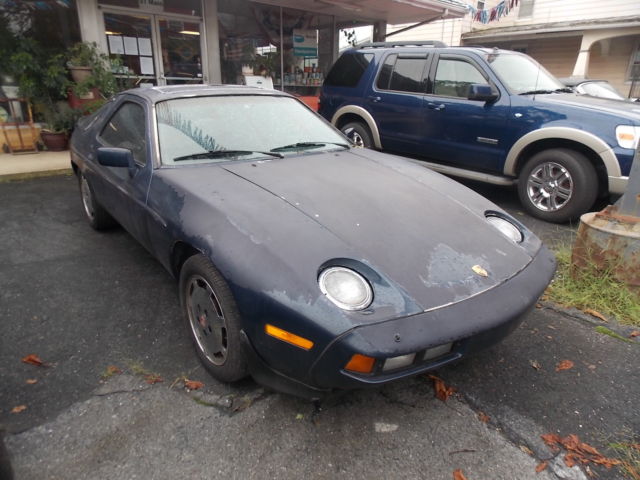 1986 Porsche 928 Blue Leather - photo 2