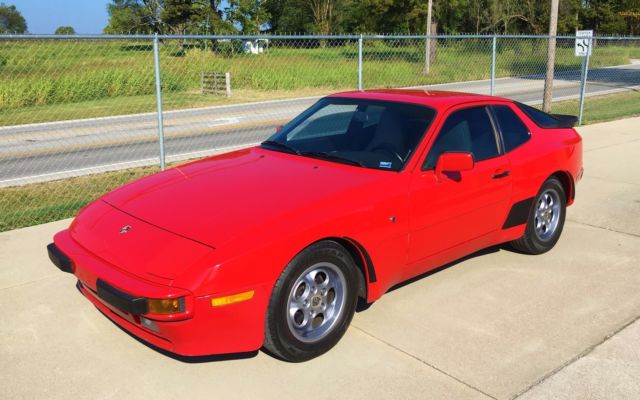 1986 Porsche 944 Non-Turbo Red with 5-Speed 1986 Porsche 944