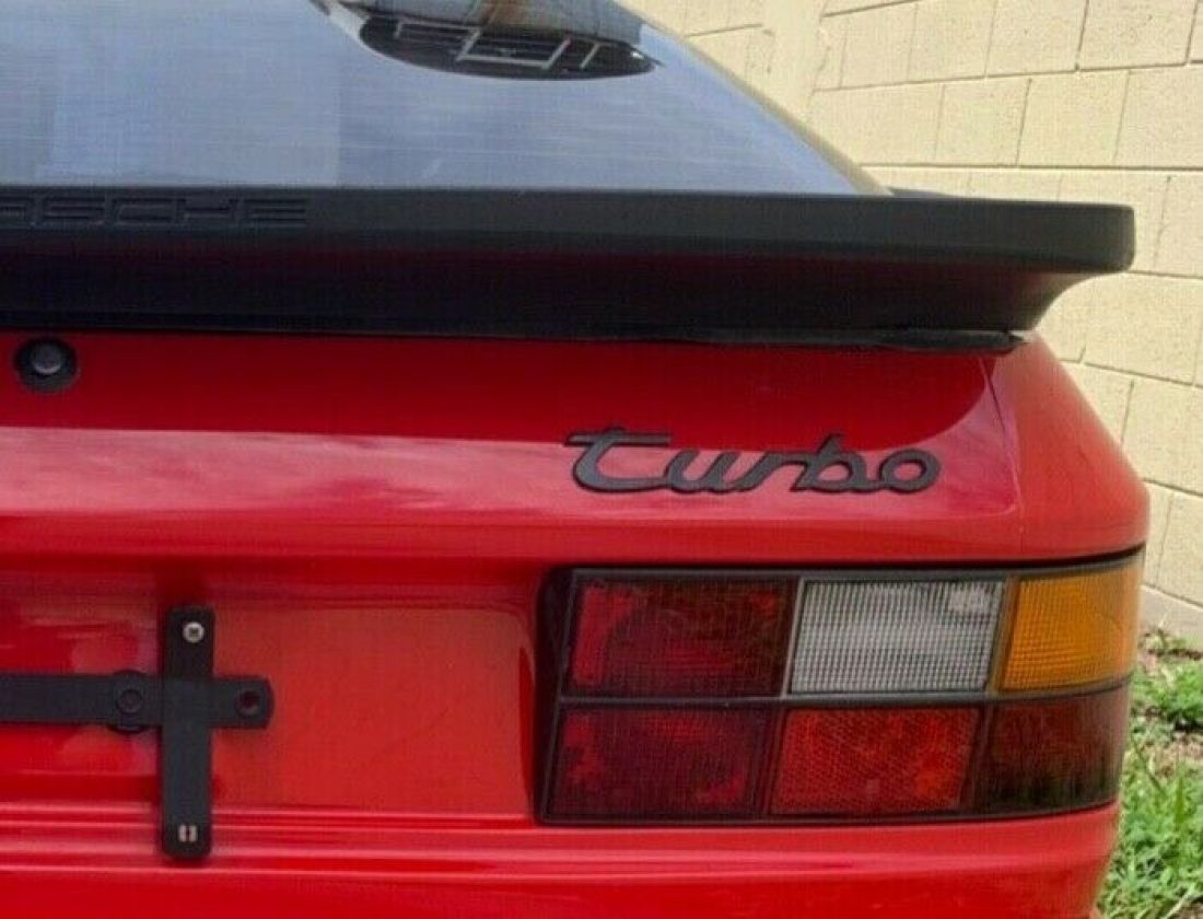 1986 Porsche 944 Turbo RED Timing Belt Water Pump Done 1986 Porsche 944