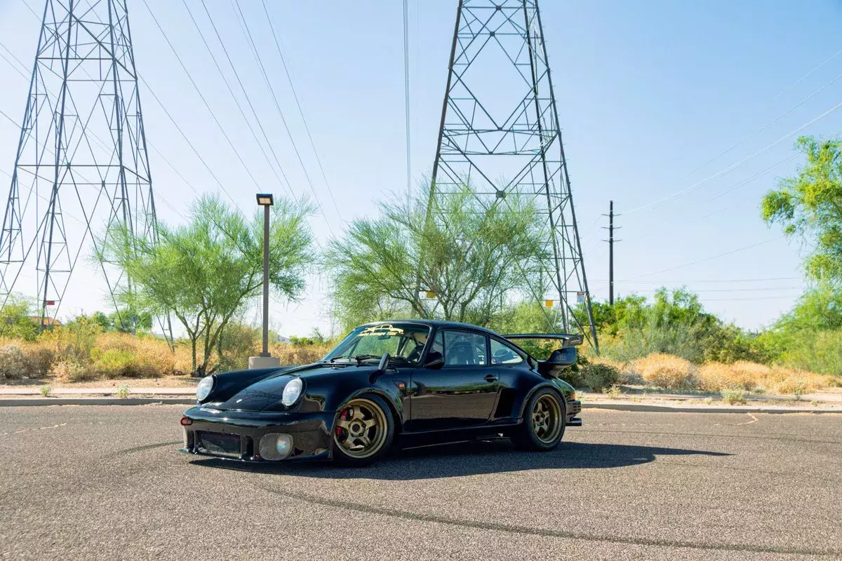 1986 Porsche Gemballa 930 Turbo Black 3.4L 4 Speed 73,570 Miles 1986 Porsche Gemballa 930 Turbo