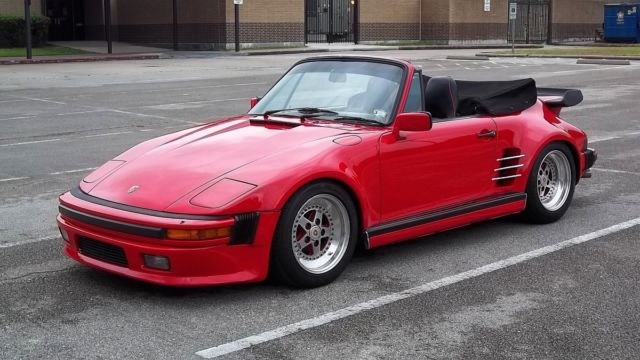 1986 Porsche Slantnose 911 3.2 Convertible Cabriolet 3.2L G50 CARRERA 1986 Porsche 911 G50 AIR COOLED