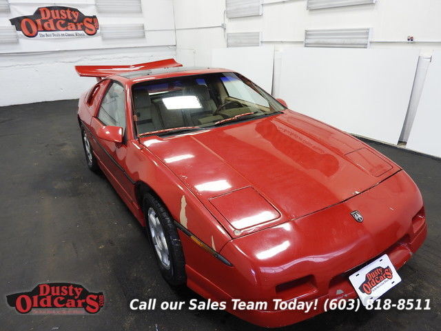 1986 Red Rough Not Running Project Car 2.8LV6! 1986 Pontiac Fiero Rough Not Running Project Car 2.8LV6