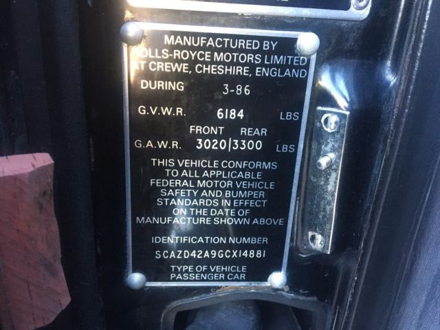 1986 Rolls-Royce Corniche - photo 8