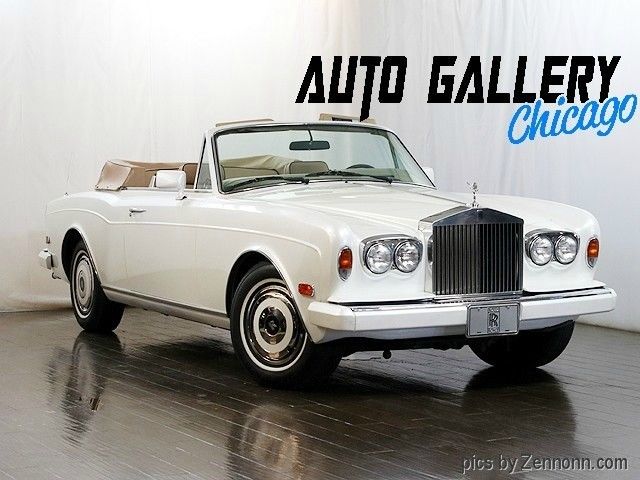 1986 Rolls-Royce Corniche II 51844 Miles 1986 Rolls-Royce Corniche --