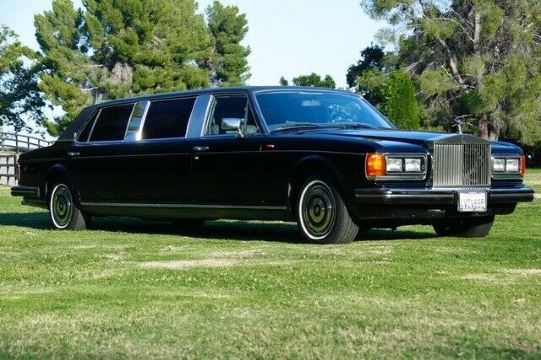 1986 Rolls-Royce Silver Spur Limo, Black with 39,830 Miles available now! 1986 Rolls-Royce Silver Spur Limo
