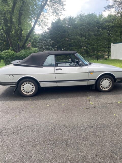 1986 Saab 900 Convertible Grey FWD Manual 1986 Saab 900