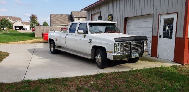 1986 Silverado crew cab dually 1986 Chevrolet Silverado 3500