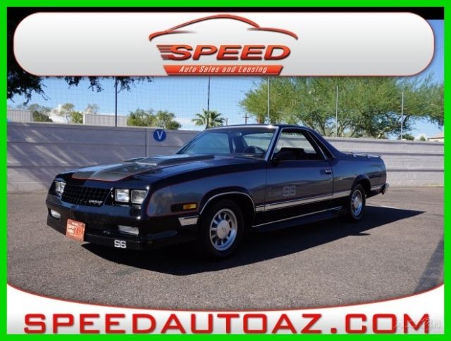 1986 SS Used 5L V8 16V Automatic RWD 1986 Chevrolet El Camino SS