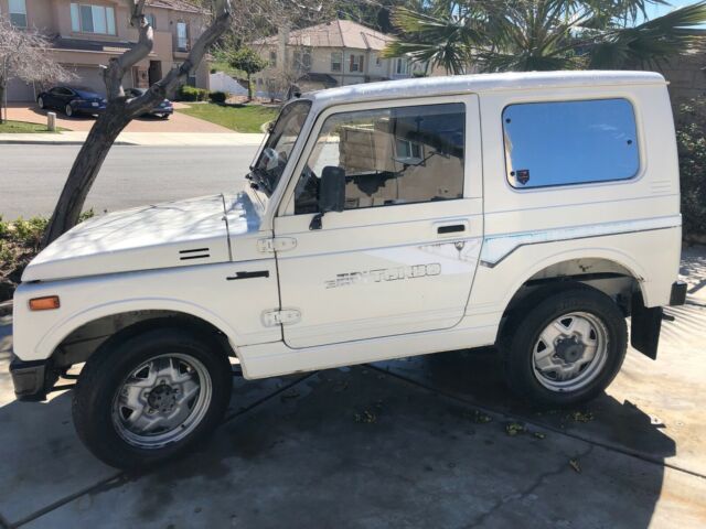 1986 Suzuki Jimny Samurai 4x4 Turbo TinTop 1986 Suzuki Samurai