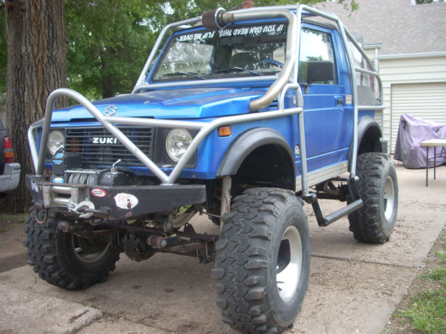 1986 Suzuki Samurai "Custom Off-Road Machine" Super Fun like Sidekick or Tracker 1986 Suzuki Samurai Custom