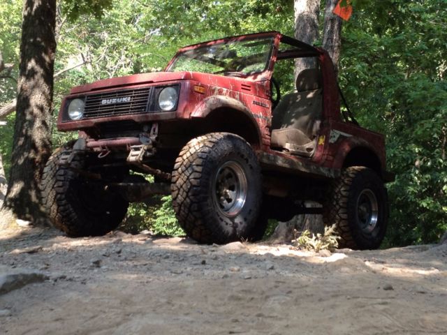 1986 Suzuki Samurai Fuel Injected 1.6L Conversion Lifted 1986 Suzuki Samurai