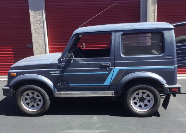 1986 SUZUKI SAMURAI HARDTOP / TIN TOP with LOW MILES 1986 Suzuki Samurai HARDTOP / TIN TOP