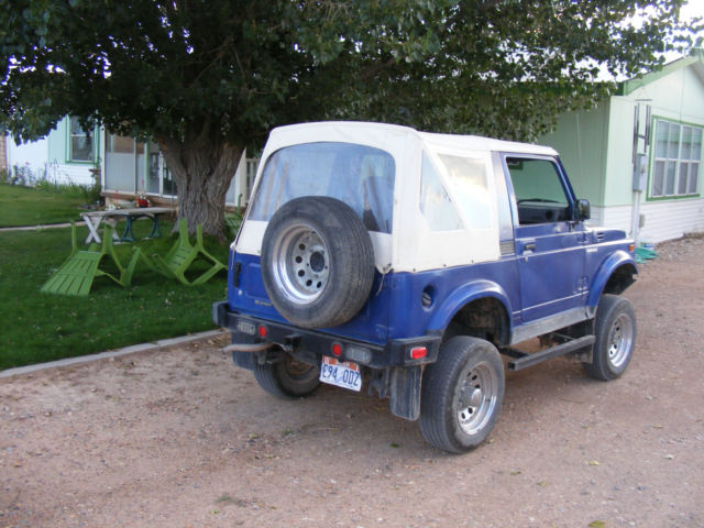 1986 Suzuki Samurai JA Sport Utility 2-Door - photo 4