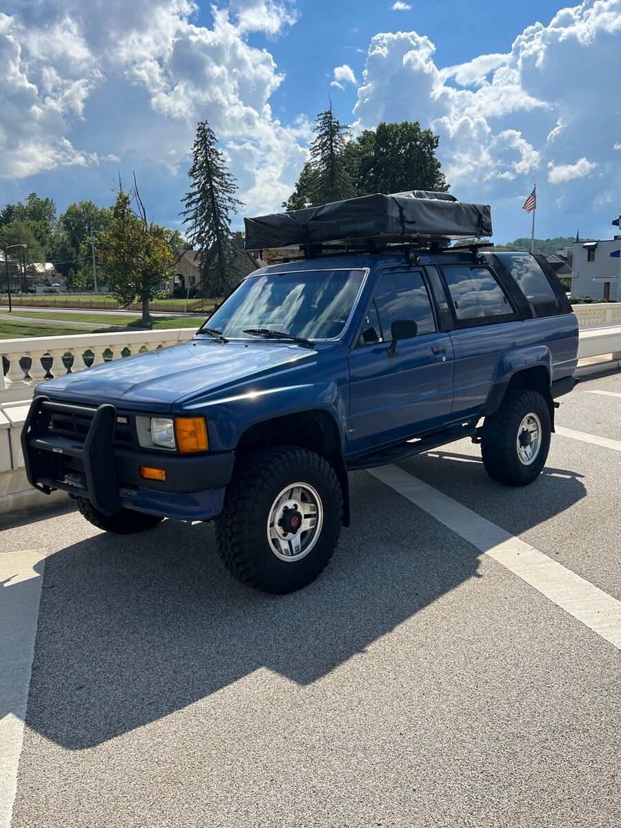1986 Toyota 4Runner SUV Blue 4WD Manual 1986 Toyota 4Runner