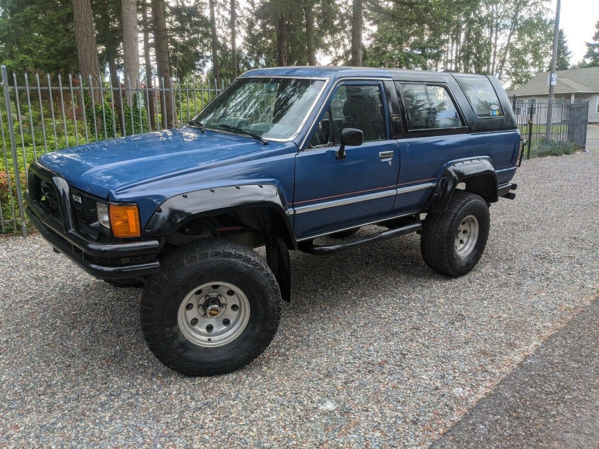 1986 Toyota 4Runner SUV Blue 4WD Manual RN60 1986 Toyota 4Runner RN60