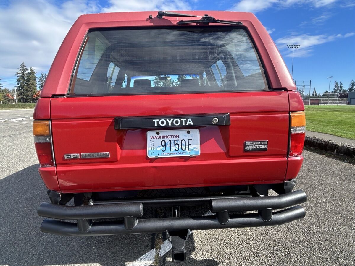 1986 Toyota 4Runner RN60 4runner no reserve 22RE manual trans 5 speed - photo 7