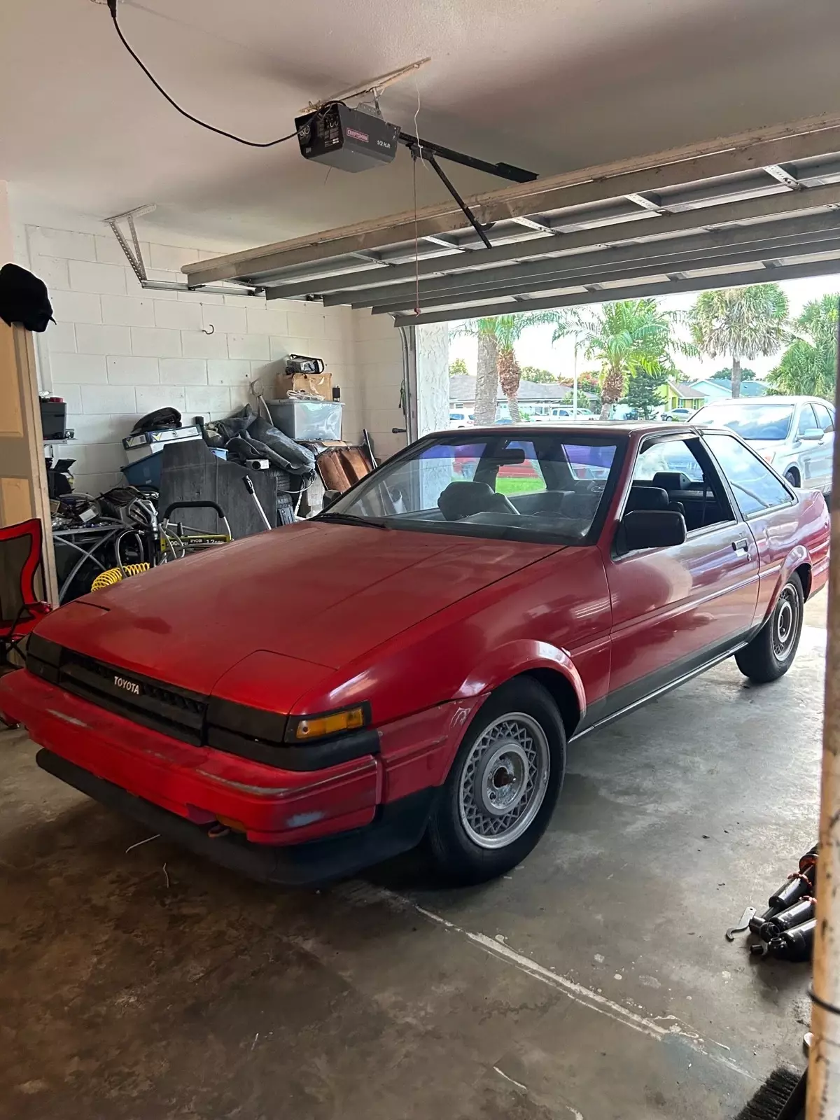1986 Toyota Corolla Red SPORT GT-S 1986 Toyota Corolla SPORT GT-S
