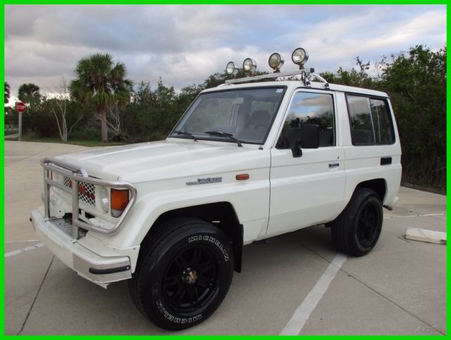 1986 TOYOTA LAND CRUISER 4X4 DIESEL NO RESERVE 1980 Toyota Land Cruiser