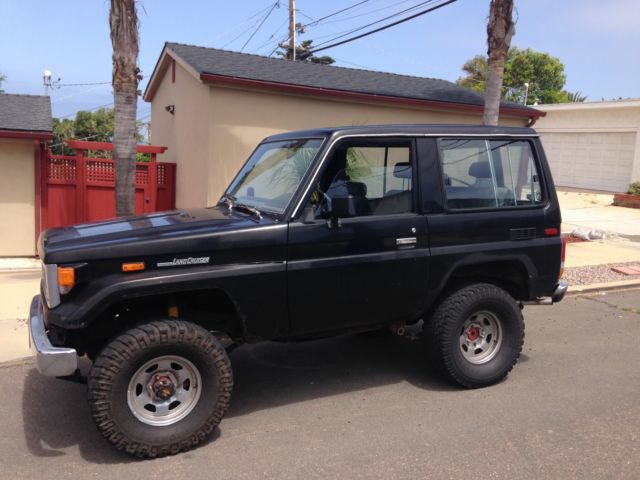 1986 Toyota Land Cruiser Diesel BJ 70 1986 Toyota Land Cruiser