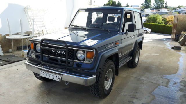 1986 Toyota Land Cruiser LJ73 LX Turbo Diesel Left Hand Drive LHD 1986 Toyota Land Cruiser