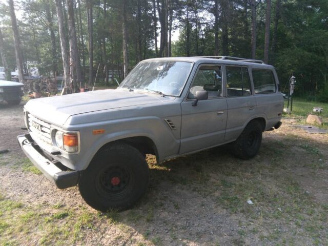 1986 Toyota Land Cruiser SUV Grey 4WD Manual FJ60 1986 Toyota Land Cruiser FJ60