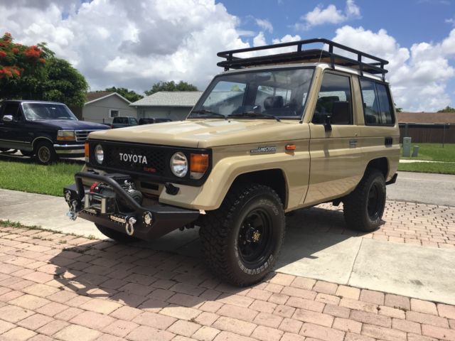 1986 Toyota Land Cruiser Turbo Diesel 1986 Toyota Land Cruiser 2 door SWB