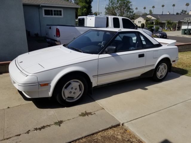 1986 Toyota MR2 1 owner, clean title, 76k miles, California car, Manual Mr-2 1986 Toyota MR2
