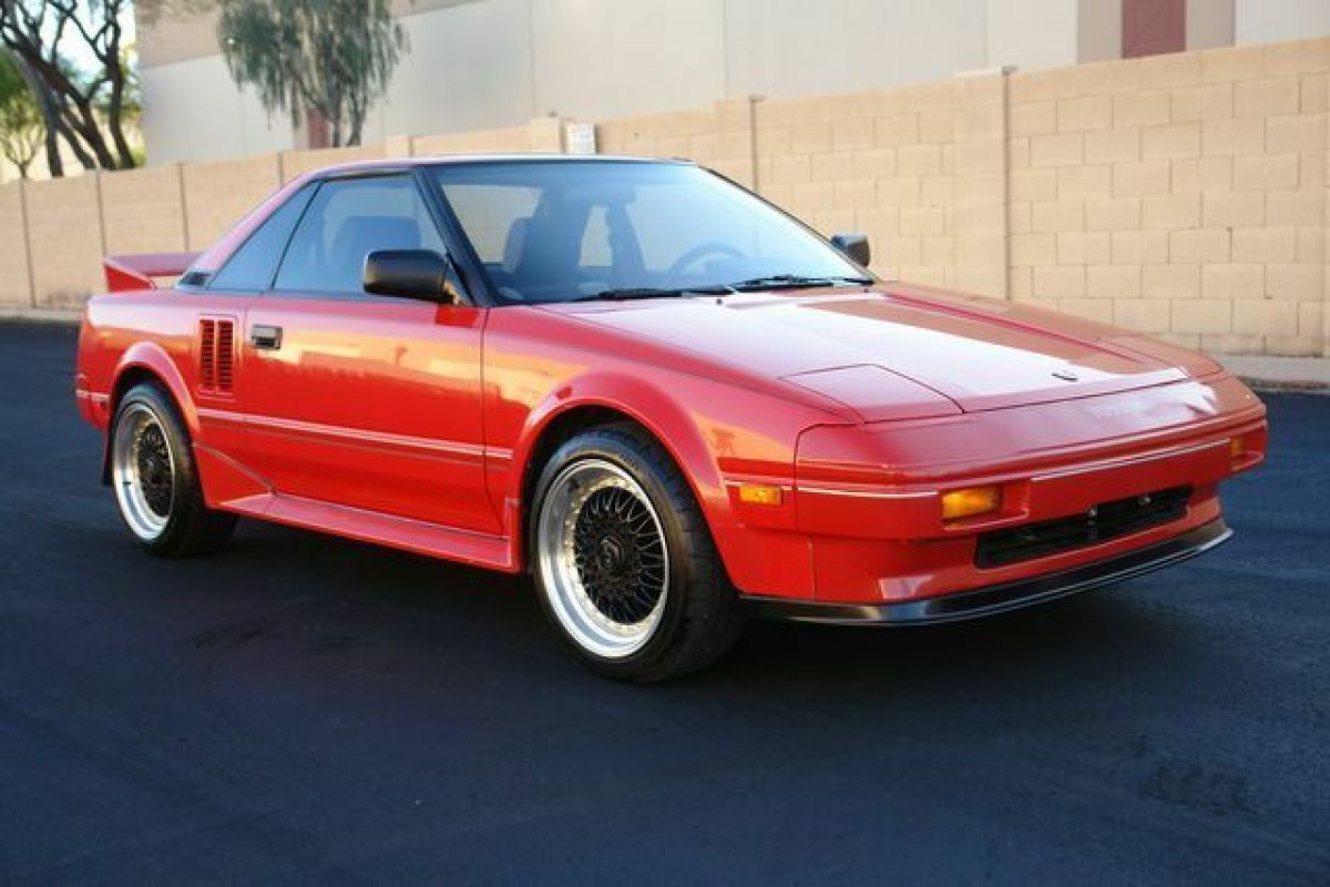 1986 Toyota MR2, Red with 73697 Miles available now! 1986 Toyota MR2