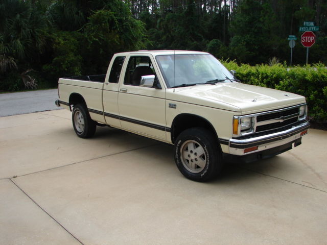 1986 V8 350 Chevy S10 4x4 Extra Cab 1986 Chevrolet S-10