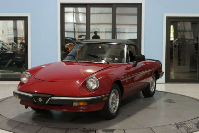 1986 Alfa Romeo Spider Veloce
