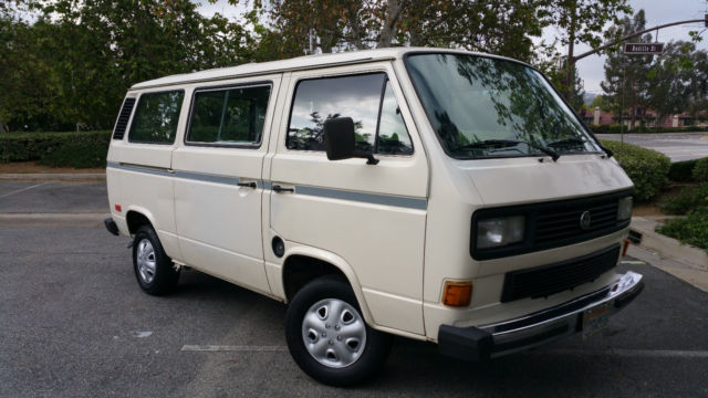 1986 Volkswagen Bus/Vanagon GL 1986 Volkswagen Bus/Vanagon Vanagon GL Standard Van