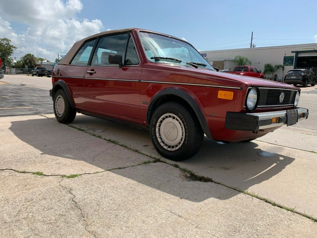 1986 Volkswagen Cabrio 1986 Volkswagen Cabrio