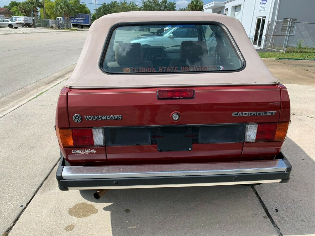 1986 Volkswagen Cabrio - photo 2