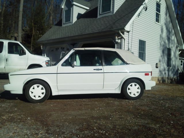 1986 Volkswagen Cabriolet 1986 Volkswagen Cabrio