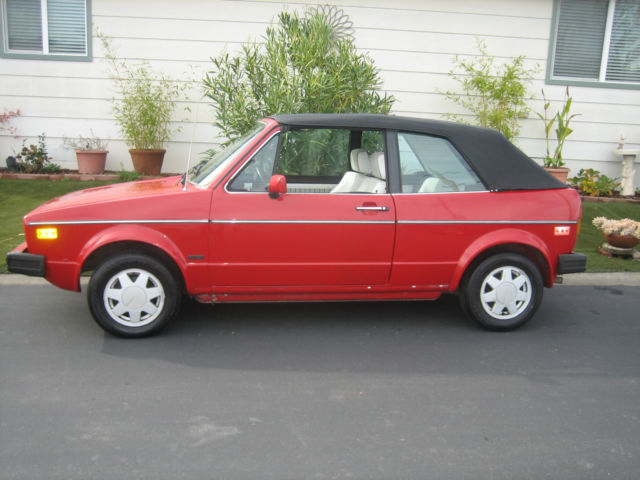 1986 Volkswagen Cabrio base - photo 2