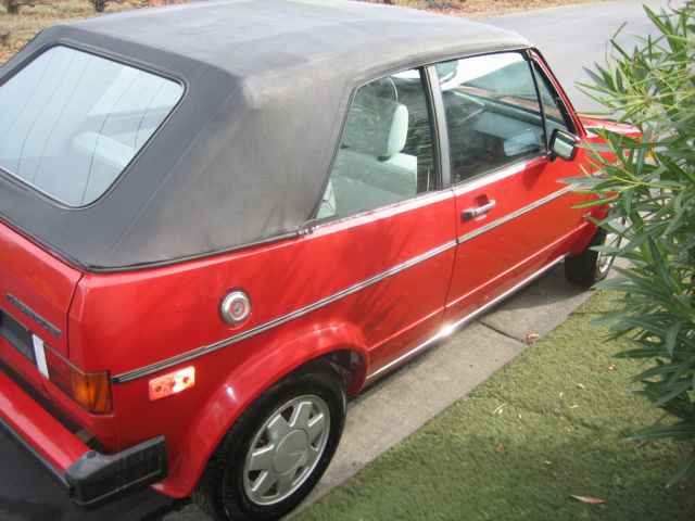 1986 Volkswagen Cabrio base - photo 5
