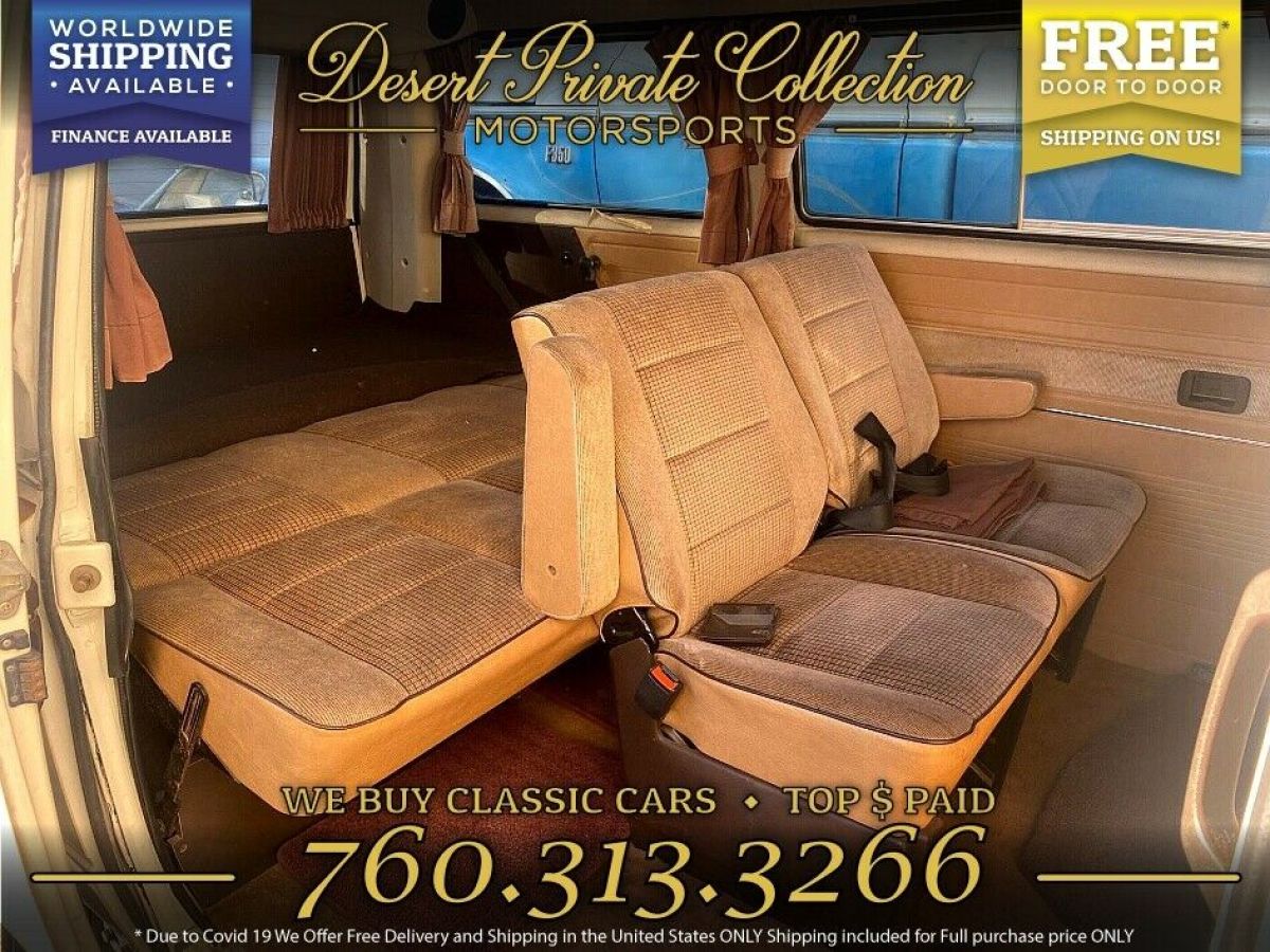 1986 Volkswagen Campmobile Vanagon GL - photo 4