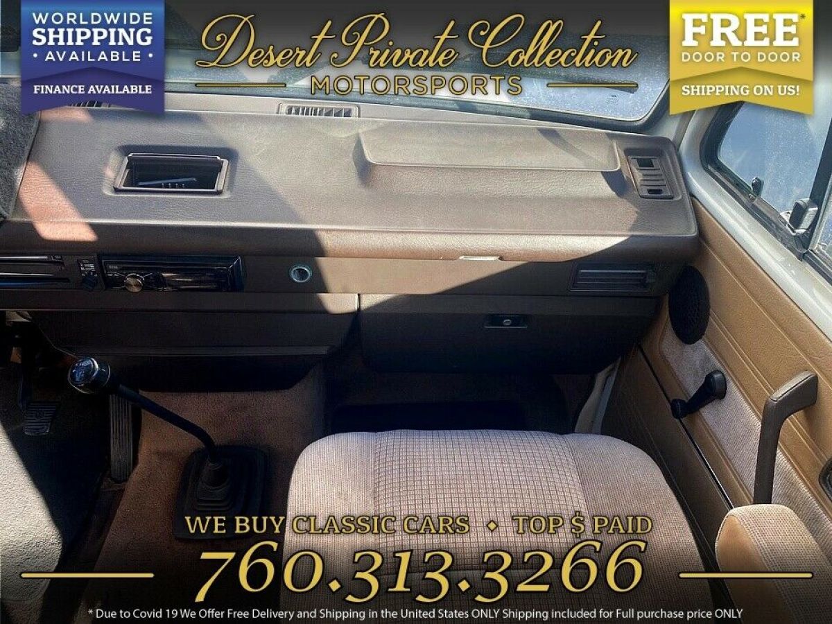 1986 Volkswagen Campmobile Vanagon GL - photo 7