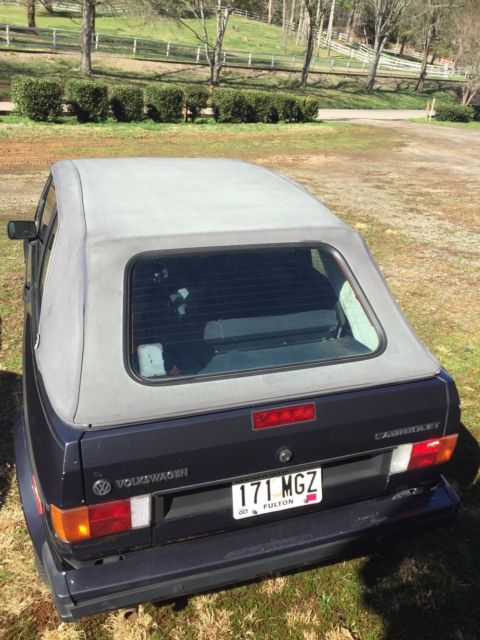 1986 Volkswagen Cabrio Rabbit Convertible - photo 2