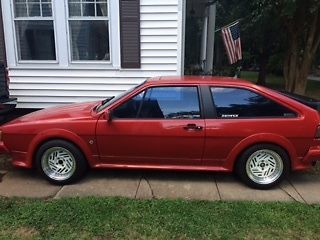 1986 Volkswagen Scirocco 16-Valve Coupe 2-Door 1.8L 1986 Volkswagen Scirocco 16V Wolfsburg Edition