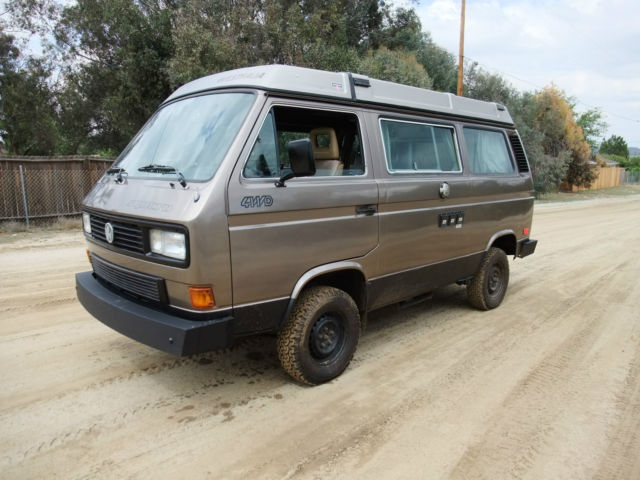 1986 VOLKSWAGEN VANAGON GL CAMPER WESTFALIA SYNCRO 4WD NO RESERVE ! 1986 Volkswagen Bus/Vanagon
