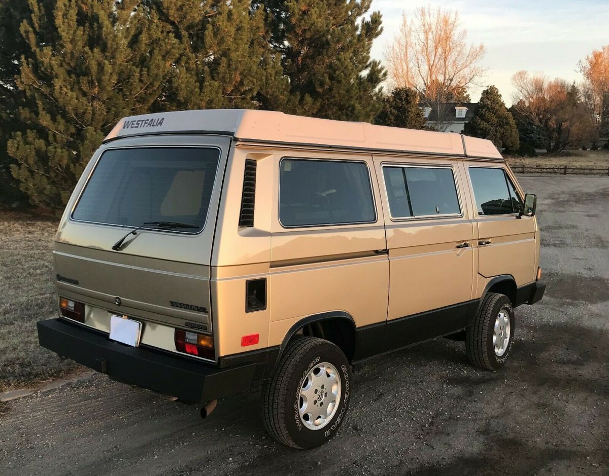 1986 Volkswagen Vanagon GL Syncro 4x4 Westfalia Camper 1986 Volkswagen Bus/Vanagon Westfalia