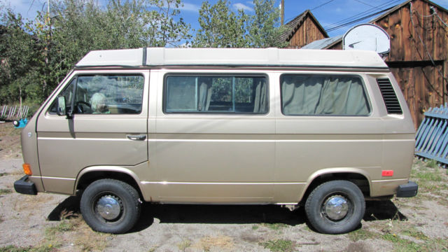 1986 Volkswagen Vanagon Wolfsburg Westfalia Weekender 1986 Volkswagen Bus/Vanagon Wolfsburg Westfalia Weekender