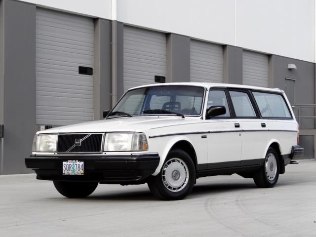 1986 VOLVO 240 DL WAGON 242 v40 v70 amazon mercedes square back squareback 1986 Volvo 240 DL