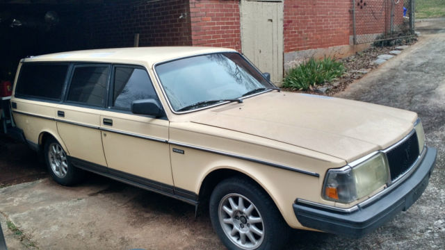 1986 Volvo 240 Wagon Manual Transmission 1986 Volvo 240